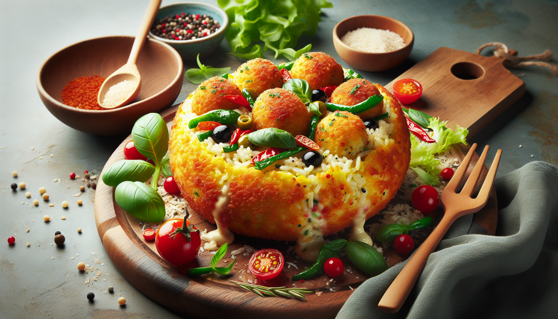 arancini di riso al forno